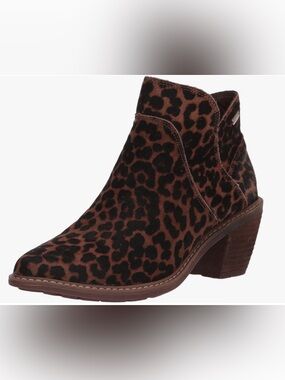 NWT- Roxy ‘Cassidy’ Cheetah Calf Hair Leopard Leather Ankle Boot